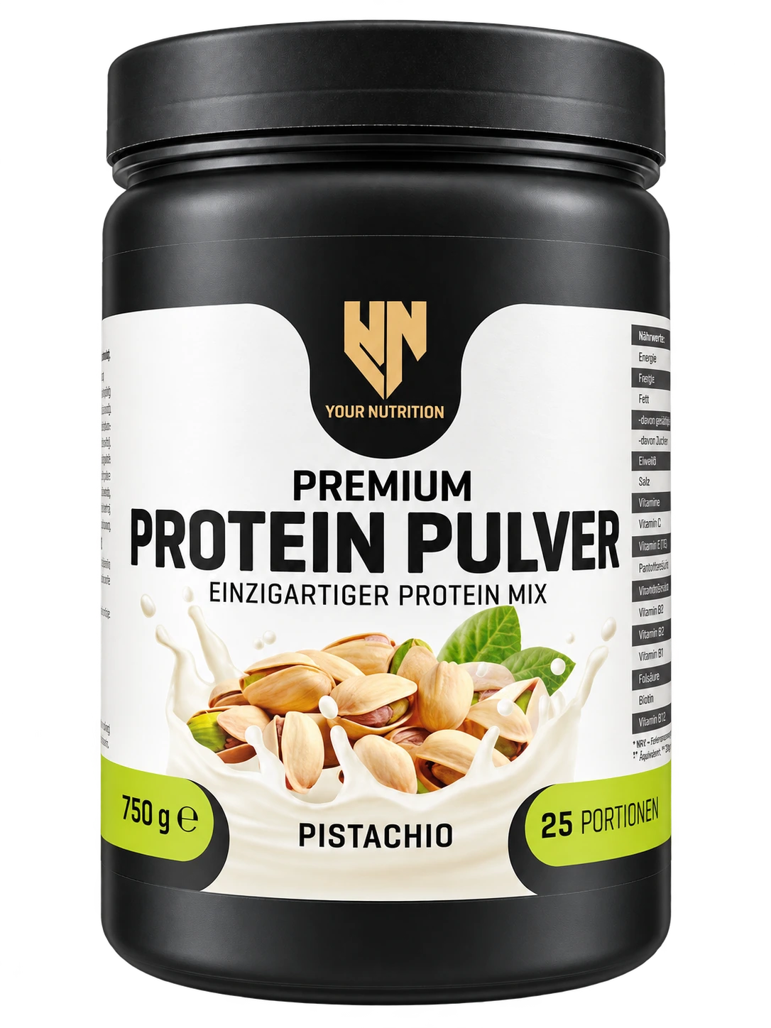 Premium Protein Pistachio shown in full